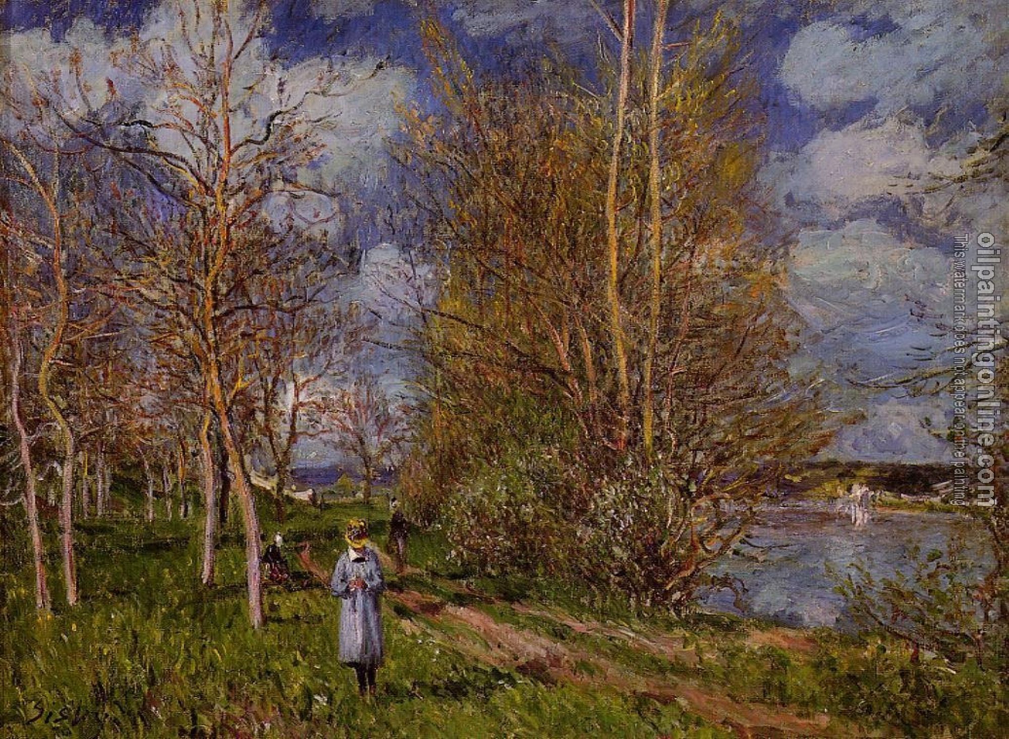 Sisley, Alfred - Small Meadow in Spring